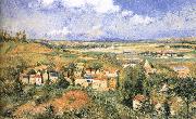 Camille Pissarro Pang plans Schwarz summer oil painting reproduction